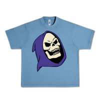 Pebble Blue SKELETOR Urban Heavy Tee - linhVisuals