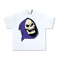 White SKELETOR Urban Heavy Tee - linhVisuals