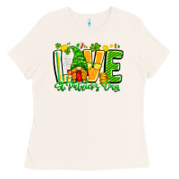Bone love st patricks day Ladies Tee - CowhideDigitalArt
