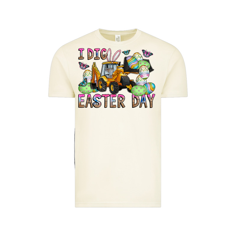 I Dig Easter Day Vintage Tee by CowhideDigitalArt | Teevron