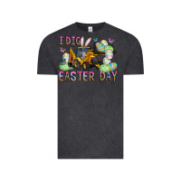 Vintage Black I Dig Easter Day Vintage Tee - CowhideDigitalArt
