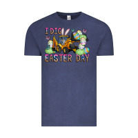 Vintage Denim I Dig Easter Day Vintage Tee - CowhideDigitalArt
