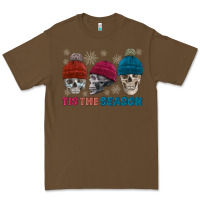 Cacao tis the season skull winter Premium Tee - FaDigitalArtStudio