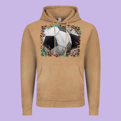 Sports Soccer Background Vintage Hoodie Designed By Artiststas