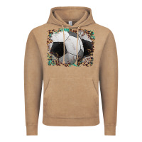 Vintage Coffee sports soccer background Vintage Hoodie - Artiststas