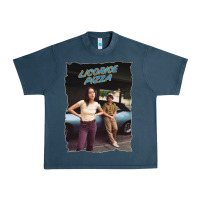 Midnight Navy licoric new pizza Urban Heavy Tee - linhVisuals