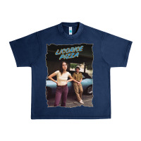 Navy licoric new pizza Urban Heavy Tee - linhVisuals