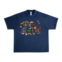 Navy Surgical Technologist Urban Heavy Tee - CowhideDigitalArt