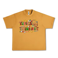 Peanut Butter Surgical Technologist Urban Heavy Tee - CowhideDigitalArt