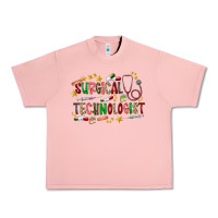 Salmon Surgical Technologist Urban Heavy Tee - CowhideDigitalArt