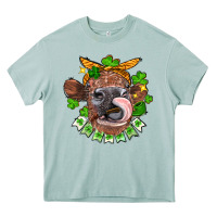 Arona St. Patrick's Day cow Heavy Core Tee - FaDigitalArtStudio
