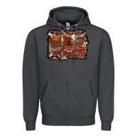 Smoke all i want for christmas is a cow Zipper Hoodie - RanaPortraitStore
