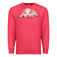 Cardinal baby pig Premium Sweatshirt - RanaPortraitStore