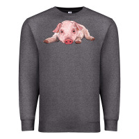 Charcoal Heather baby pig Premium Sweatshirt - RanaPortraitStore