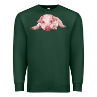 Sports Green baby pig Premium Sweatshirt - RanaPortraitStore