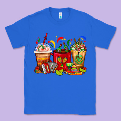 Mexico Coffee Cups Classic Tee Designed By Fadigitalartstudio