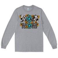 Heather Grey dog mom Long Sleeve Tee - RacoonDesign