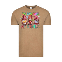 Vintage Coffee 100 days with my gnomies Vintage Tee - RacoonDesign