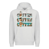 Dove Grey western coffees Premium Hoodie - BarkalooDesign