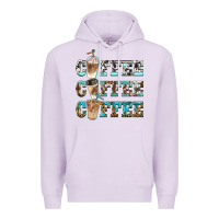Lilac western coffees Premium Hoodie - BarkalooDesign