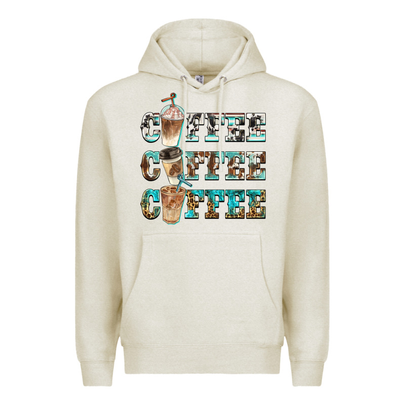 Western Coffees Premium Hoodie by BarkalooDesign | Teevron