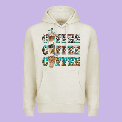 Western Coffees Premium Hoodie Designed By Barkaloodesign
