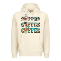 Sandshell western coffees Premium Hoodie - BarkalooDesign