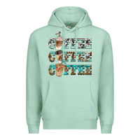 Seafoam western coffees Premium Hoodie - BarkalooDesign