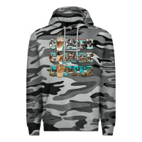 Slate Camo western coffees Premium Hoodie - BarkalooDesign
