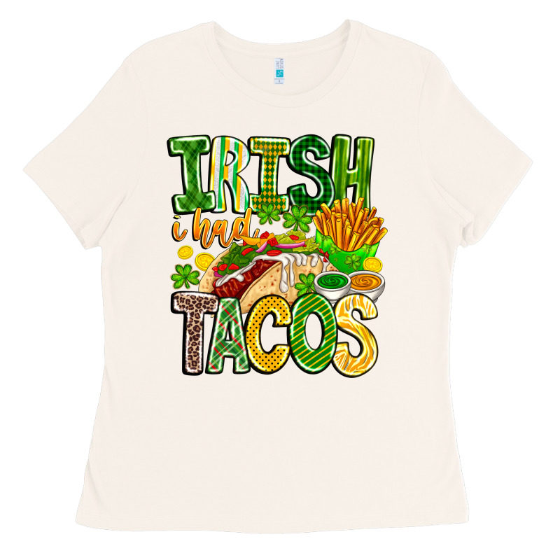 Irish I Had Tacos Ladies Tee by CowhideDigitalArt | Teevron