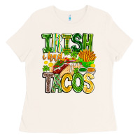 Bone Irish i Had Tacos Ladies Tee - CowhideDigitalArt