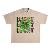French Oak Lucky Urban Heavy Tee - CowhideDigitalArt