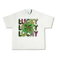 Pistachio Lucky Urban Heavy Tee - CowhideDigitalArt