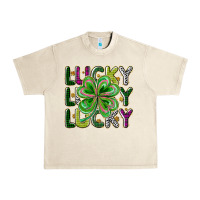 Sandshell Lucky Urban Heavy Tee - CowhideDigitalArt