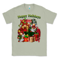 Matcha happy holidays gnomes truck Classic Tee - BarkalooDesign