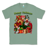 Sage happy holidays gnomes truck Classic Tee - BarkalooDesign