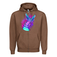 Chestnut mermaid Zipper Hoodie - Jasminsmagicworld