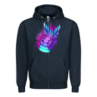 Navy mermaid Zipper Hoodie - Jasminsmagicworld
