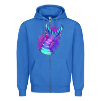True Royal mermaid Zipper Hoodie - Jasminsmagicworld