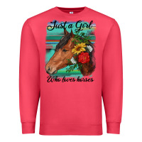 Cardinal just a girl who loves horseshoe Premium Sweatshirt - RanaPortraitStore