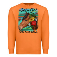 Carrot just a girl who loves horseshoe Premium Sweatshirt - RanaPortraitStore