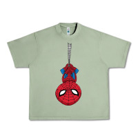 Oil Green the spider kids cartoon Urban Heavy Tee - linhVisuals
