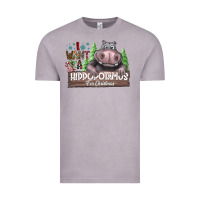 Vintage Zinc I Want a Hippopotamus for Christmas Vintage Tee - CowhideDigitalArt