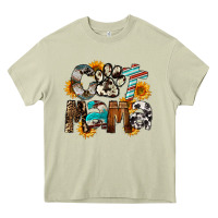 Mossy Western Cat Mama Mother's Day Heavy Core Tee - FaDigitalArtStudio