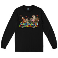 Black farm animals autism Long Sleeve Tee - RacoonDesign