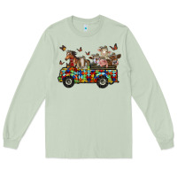 Matcha farm animals autism Long Sleeve Tee - RacoonDesign
