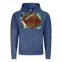 Vintage Denim sports football background Vintage Hoodie - Artiststas