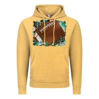 Vintage Mustard sports football background Vintage Hoodie - Artiststas