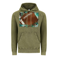 Vintage Olive sports football background Vintage Hoodie - Artiststas
