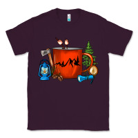 Plum Camper Coffee Cup Classic Tee - FaDigitalArtStudio